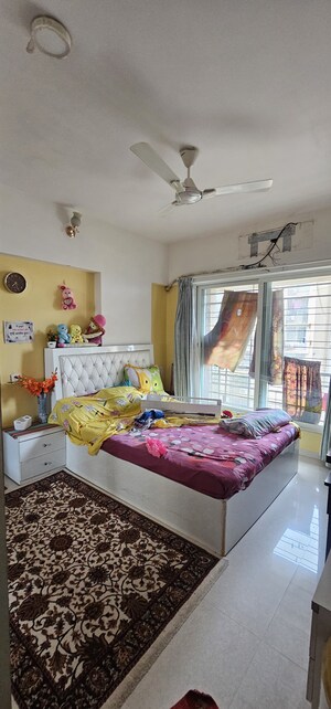 Bedroom in 2 BHK Apartment at Gurukrupa Marina Enclave, Malad West – for Sale
