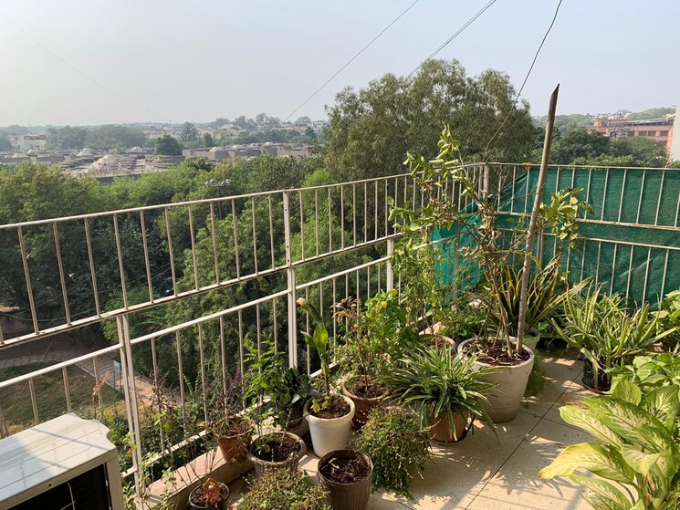 Balcony, alaknanda 3 Bedroom 1450 Sq.Ft. Apartment In Alaknanda Delhi 8928201