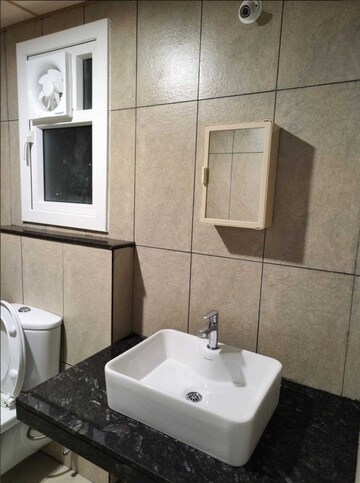 Bathroom in 2 BHK Apartment at Prestige High Fields, Gachibowli – for Rent