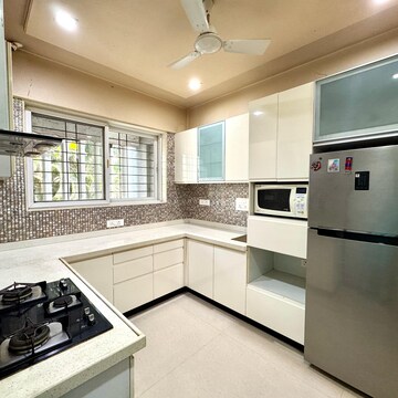 Kitchen in 4 BHK Apartment at Bhuvan Bloomingdales Apartments, Baner – for Rent