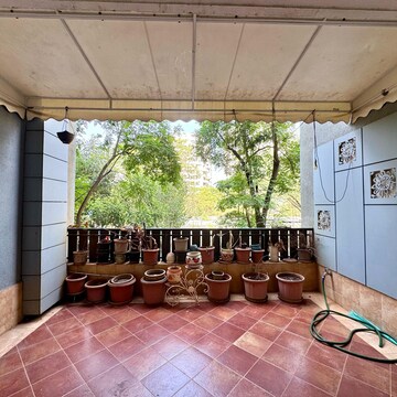 Balcony in 4 BHK Apartment at Bhuvan Bloomingdales Apartments, Baner – for Rent