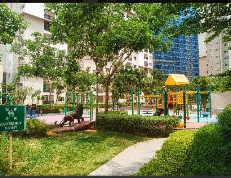 Garden, prestige-high-fields 3 Bedroom 1492 Sq.Ft. Apartment In Gachibowli Hyderabad 8928358