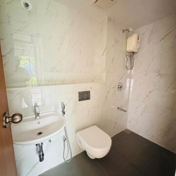 Bathroom in 2.5 BHK Apartment at Lodha Codename Premier, Mangaon – for Rent
