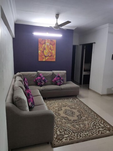 Living Room in 2 BHK Apartment at Kamanwala Manavsthal, Malad West – for Rent