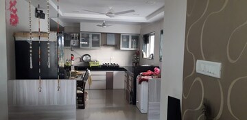 Kitchen in 3 BHK Apartment at Rahul Park - D1 D2 D3 Building, Warje – for Rent
