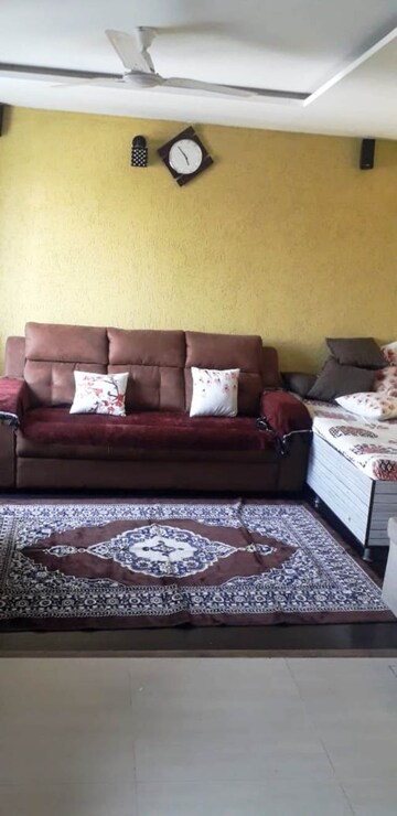 Living Room in 3 BHK Apartment at Rahul Park - D1 D2 D3 Building, Warje – for Rent