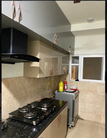 Kitchen in 2 BHK Apartment at Prestige High Fields, Gachibowli – for Rent