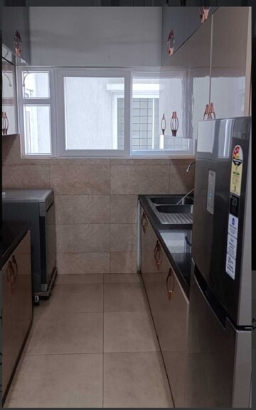 Kitchen in 2 BHK Apartment at Prestige High Fields, Gachibowli – for Rent