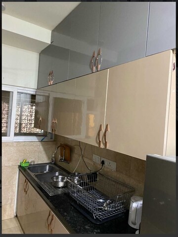 Kitchen in 2 BHK Apartment at Prestige High Fields, Gachibowli – for Rent