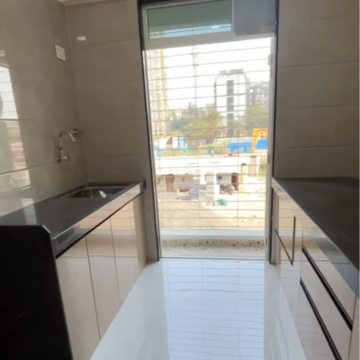 Balcony in 1 BHK Apartment at Evershine City, Fatherwadi – for Sale