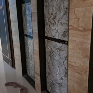 Building Lobby in 2 BHK Apartment at Evershine City, Fatherwadi – for Sale