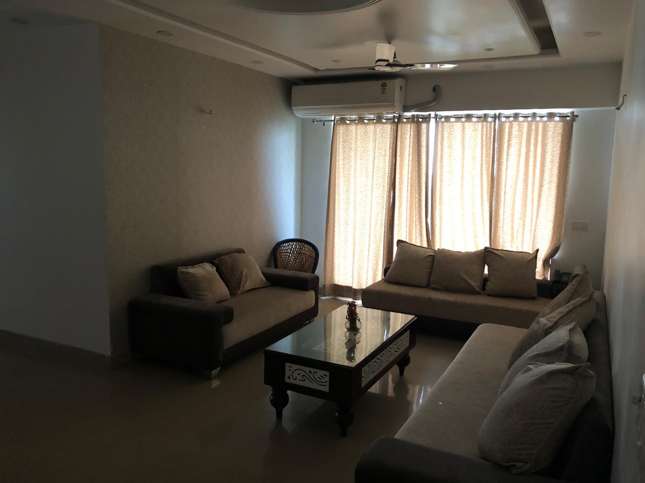 2 BHK + Study Room Apartment For Rent in 3C Lotus Boulevard