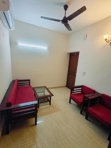 Living Room in 1 BHK Builder Floor at Sushant Lok I – for Rent