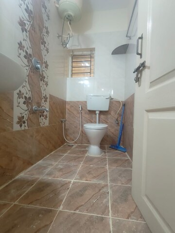 Bathroom in 1 BHK Builder Floor at Iti Layout – for Rent