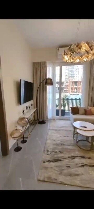 Living Room in 3.5 BHK Builder Floor at M3M Soulitude, Sector 89 – for Sale
