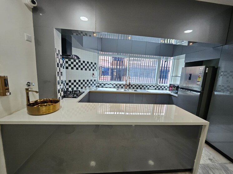 Kitchen, brigade-lavelle-1 3 Bedroom 1800 Sq.Ft. Apartment In Lavelle Road Bangalore 8928519