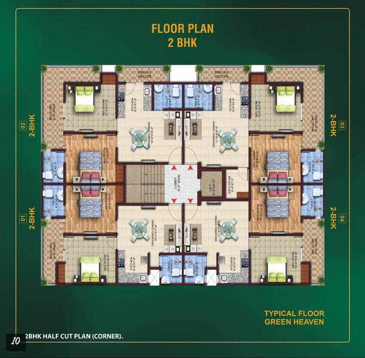 Master Plan, sector 16 greater noida 2 Bedroom 1100 Sq.Ft. Apartment In Sector 16 Greater Noida Greater Noida 8928520