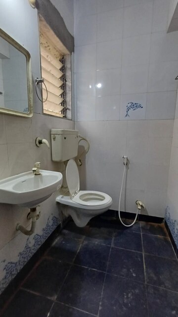 Bathroom in 2 BHK Apartment at HDIL Dheeraj Diamond, Malad West – for Rent