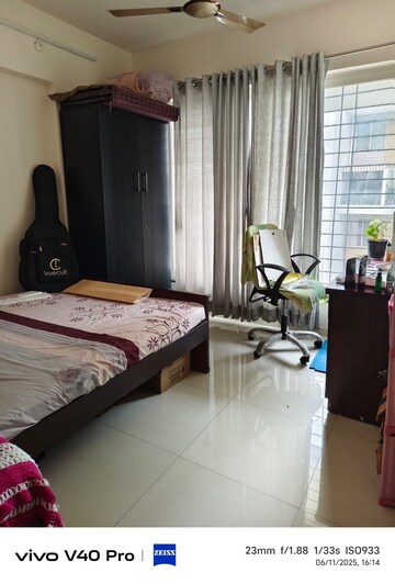 Bedroom in 2 BHK Apartment at Shree Signature Park, Wakad – for Rent