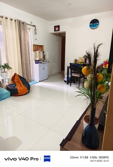 Balcony in 2 BHK Apartment at Shree Signature Park, Wakad – for Rent