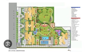 Master Plan in 4 BHK Apartment at CRC Joyous, Tech Zone 4 Greater Noida – for Sale