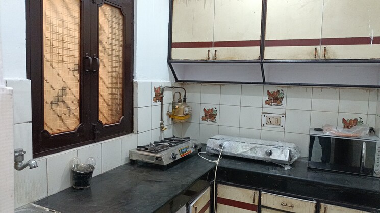 Kitchen, vaishali sector 4 2 Bedroom 1010 Sq.Ft. Builder Floor In Vaishali Sector 4 Ghaziabad 8928626