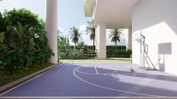 Balcony in 3 BHK Apartment at Indiabulls Sky Forest, Lower Parel – for Rent
