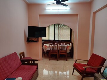 Living Room in 1 BHK Apartment at Avinash Tower, Andheri West – for Rent