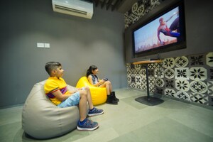 Living Room in 1 BHK Apartment at Shapoorji Pallonji Joyville, Virar West – for Sale