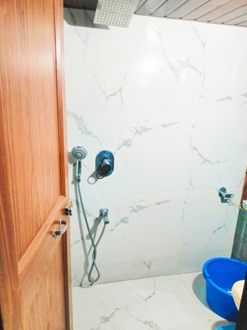 Bathroom in 1 BHK Builder Floor at Juhu – for Rent
