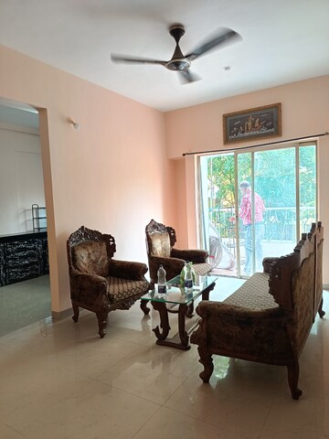 Living Room in 2 BHK Apartment at Kumar Primavera, Wadgaon Sheri – for Sale
