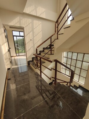 Staircase in 2 BHK Villa at Bithoor – for Sale