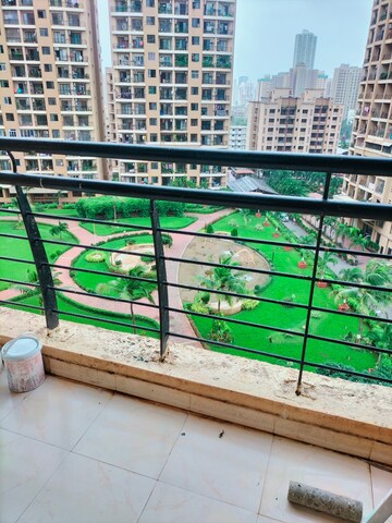 Balcony in 1 BHK Apartment at Raheja Heights Phase 2, Goregaon East – for Rent