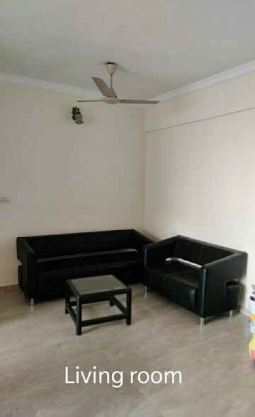 Living Room in 2 BHK Apartment at Manpada – for Rent