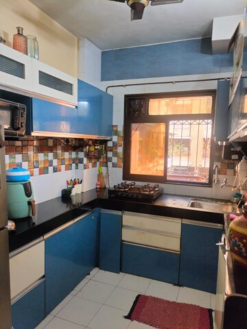 Kitchen in 1 BHK Builder Floor at Juhu – for Rent