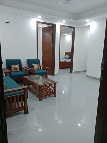 Living Room in 2 BHK Builder Floor at Freedom Fighters Enclave – for Rent