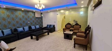 Living Room in 4 BHK Apartment at DDA Rosewood Apartments, Vasant Kunj – for Rent