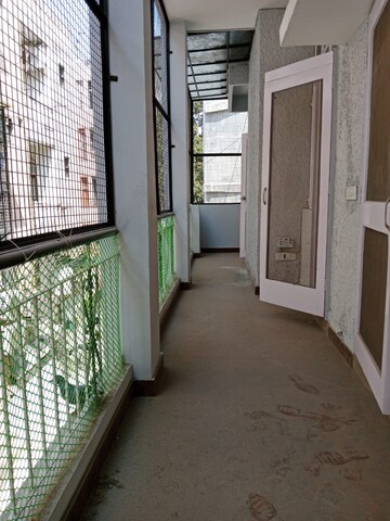 Balcony in 3 BHK Builder Floor at Kalkaji – for Rent