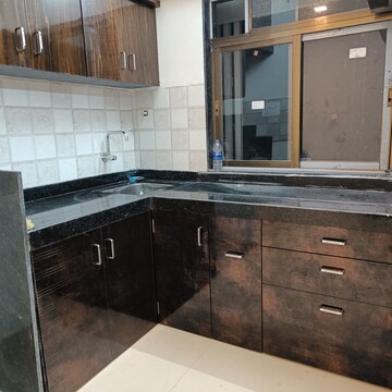 Kitchen in 1 BHK Apartment at Haware Amara, Vikhroli East – for Rent