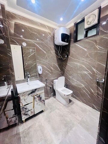 Attached Bathroom in 3 BHK Builder Floor at Panchsheel Vihar – for Sale