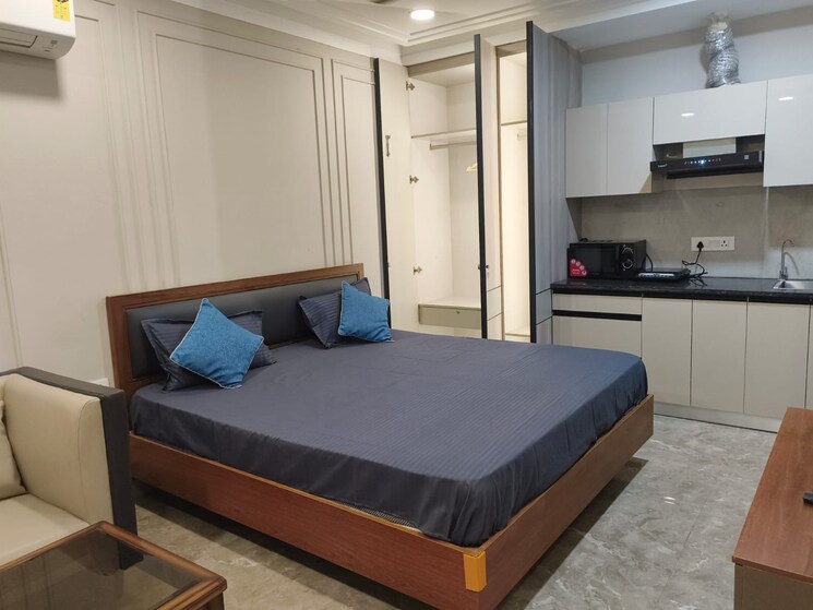 Bedroom, housing-board-colony-sector-51 1 RK 350 Sq.Ft. Builder Floor In Sector 51 Gurgaon 8929000