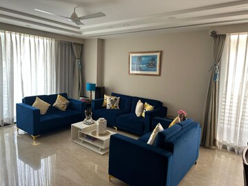 Living Room in 4 BHK Apartment at Vasant Vihar – for Rent