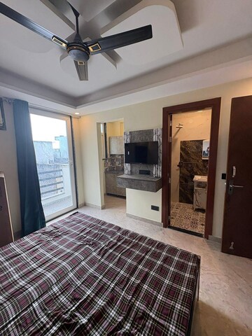 Bedroom in 1 RK Builder Floor at Spazedge, Sector 47 – for Rent