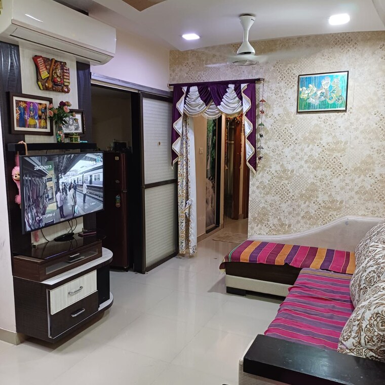 Living Room, seawood-classic 2 Bedroom 1020 Sq.Ft. Apartment In Kharghar Sector 30 Navi Mumbai 8929060