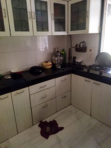 Kitchen in 1.5 BHK Apartment at Libra CHS, Malad West – for Rent