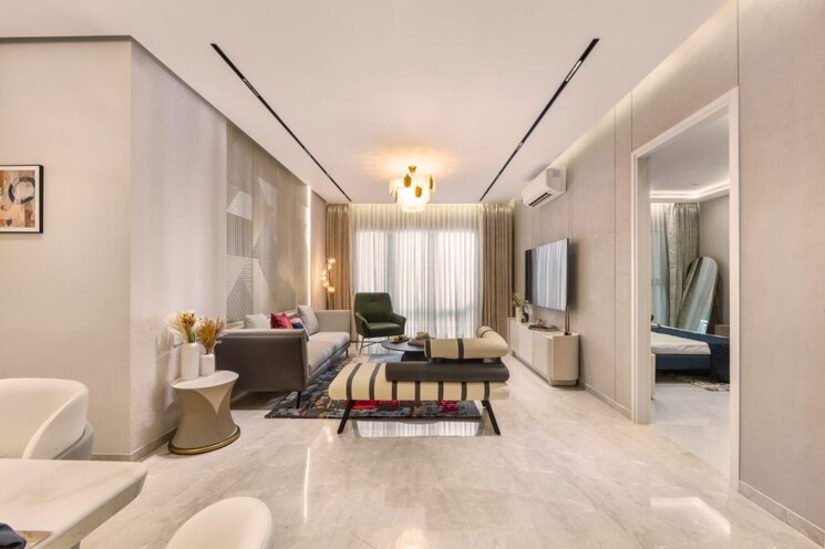 Living Room, indiabulls-blu 3 Bedroom 1150 Sq.Ft. Apartment In Worli Mumbai 8929190