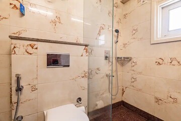 Bathroom in 2 BHK Apartment at Marna Siolim – for Rent