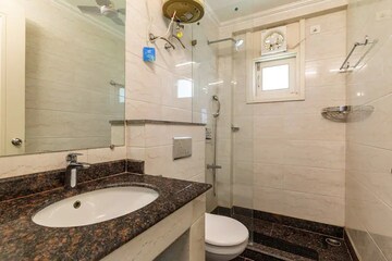 Bathroom in 2 BHK Apartment at Marna Siolim – for Rent