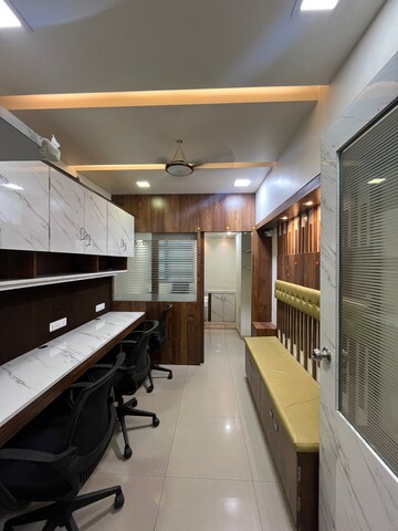 Kitchen in  Office Space at Shree Samarth Plaza, Megh Malhar Society – for Rent