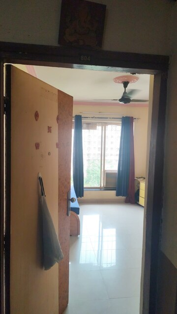 Bathroom in 1 BHK Apartment at Gundecha Valley of Flowers, Kandivali East – for Rent